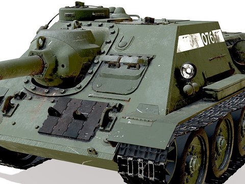 Tank SU85 armored vehicle explosion-proof vehicle