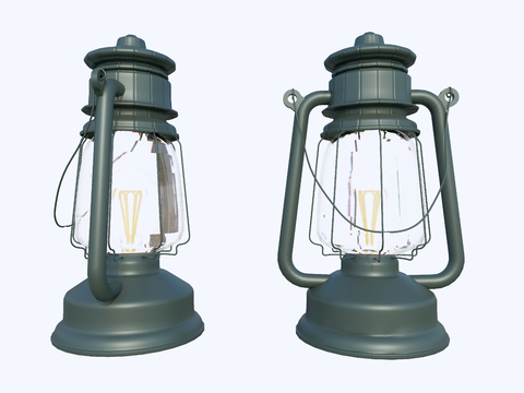 Table lamp kerosene lamp