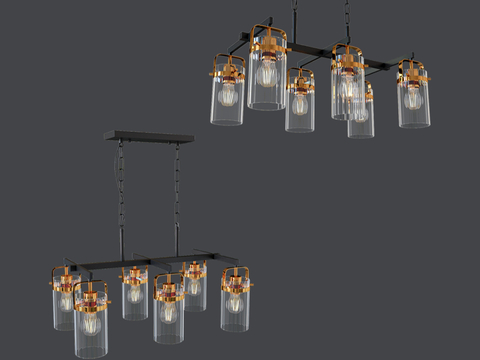 Affordable Luxury Style Chandelier Multi-head Chandelier Glass Chandelier