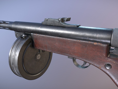 submachine gun