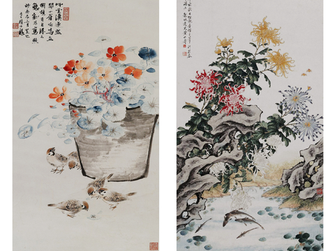 New Chinese Ink Painting Art Painting Decorative Painting Hanging Painting