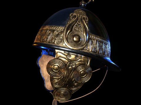 Ancient Soldier Helmet