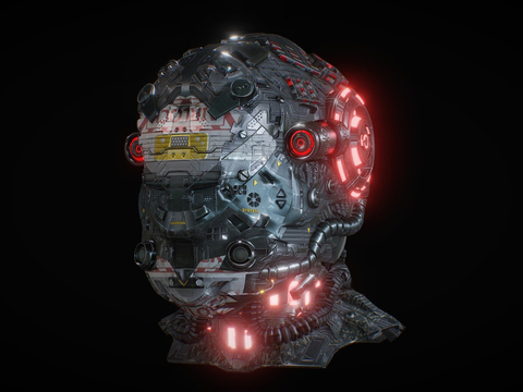 Cyberpunk Helmet