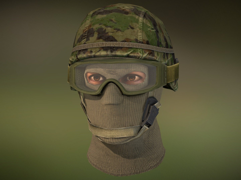 Army Head Helmet