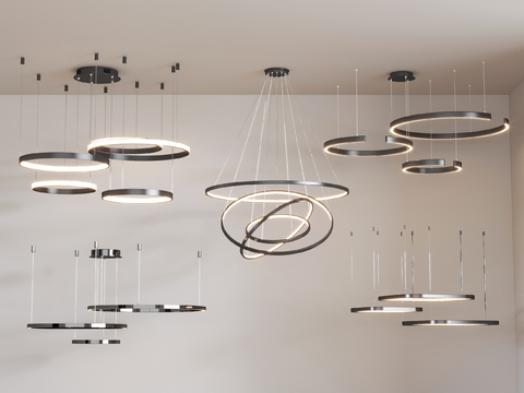 modern ring chandelier hall chandelier