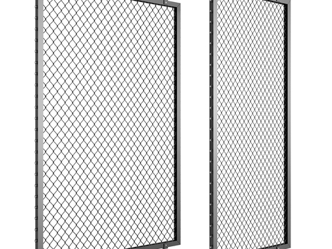 Metal mesh partition grille partition