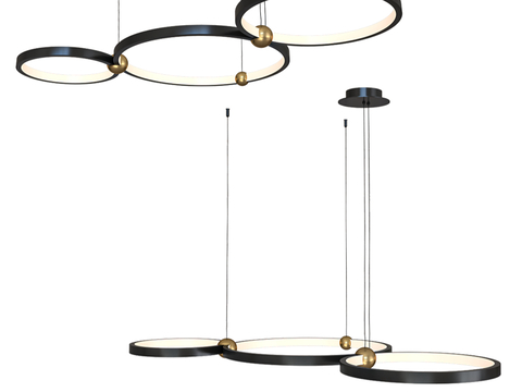 Modern ring chandelier