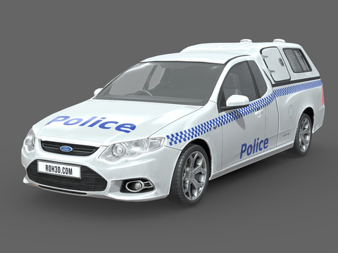 Ford Falcon Police Car Police Car