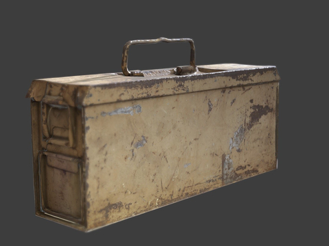 German ammunition box