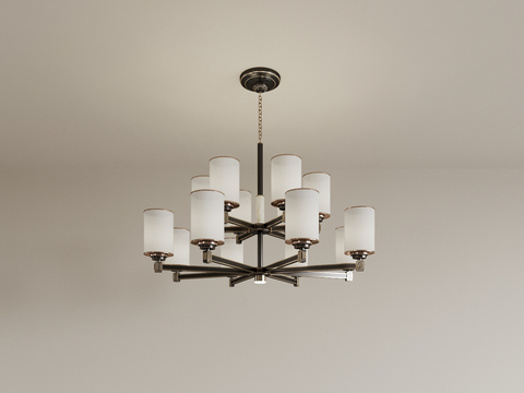 Modern chandelier multi-head chandelier