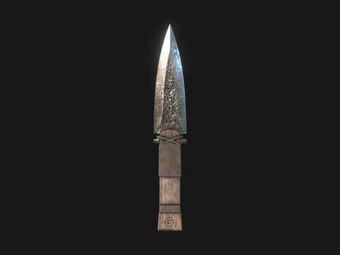 Tribal Dagger Cold Weapon