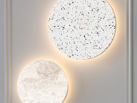 marble wall lamp round wall lamp