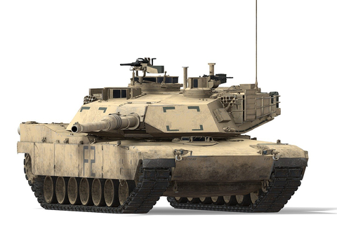 US Main Battle Tank Armored Vehicle Tracked Vehicle