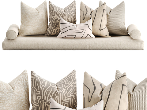 Modern Pillow Fabric Pillow