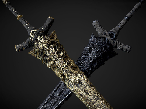 Black Giant Sword Fantasy Sword Long Sword