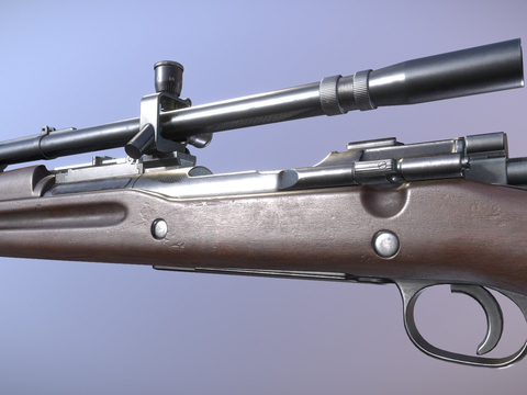 M1903A3 Sniper Rifle Firearms