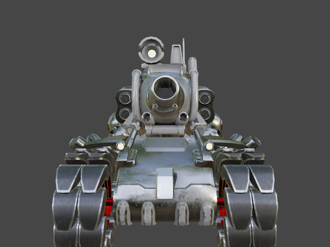 Sci-fi Tank Armored Vehicle Guns