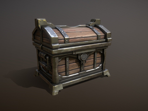 Wooden Chest Treasure Chest