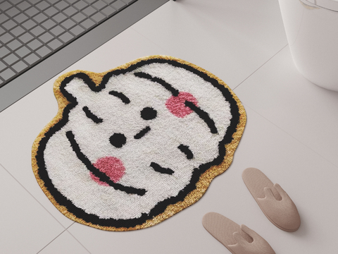 Modern shaped carpet cartoon carpet