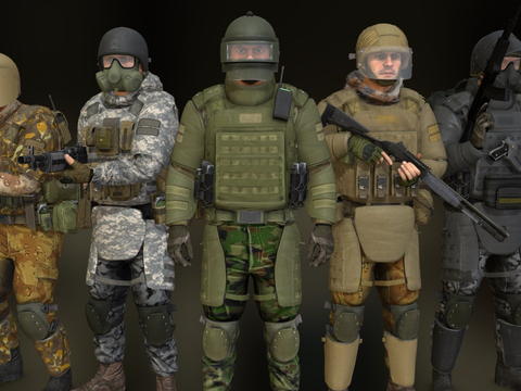 Special Forces Military Soldiers