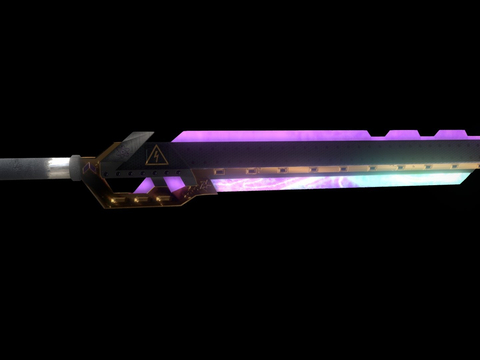 Cyberpunk Butcher Knife Sword