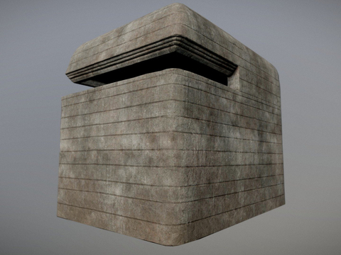 Concrete bunker fortress