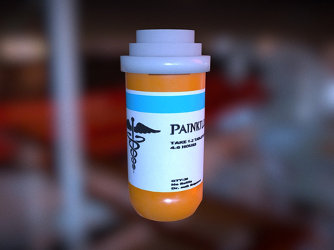 Pain relief animation props game props