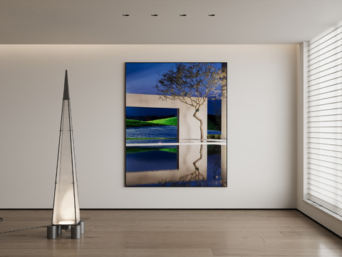 modern architectural painting decorative painting