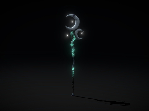 Moon Staff Game Props