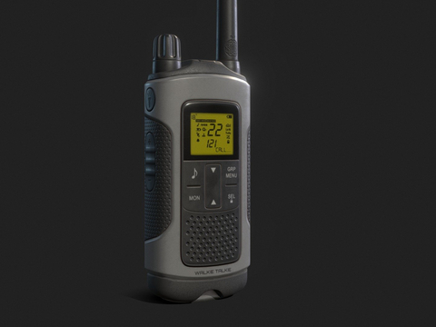 Walkie-talkie satellite phone