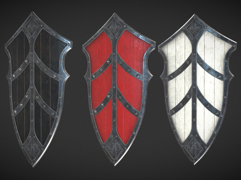 Knight Shield Shield Animation Props