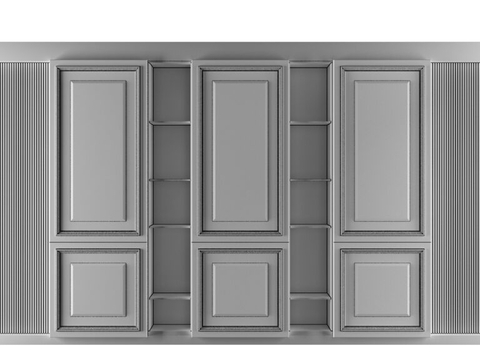 Modern wainscot wall trim panel wall skirt