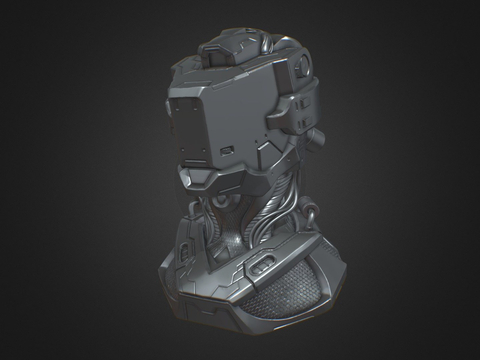 Anime props game props mecha head