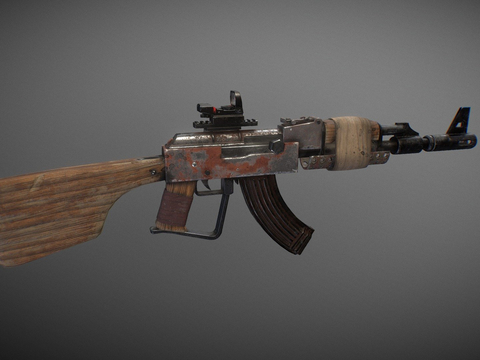 Post-Doom AK-47 Pistol