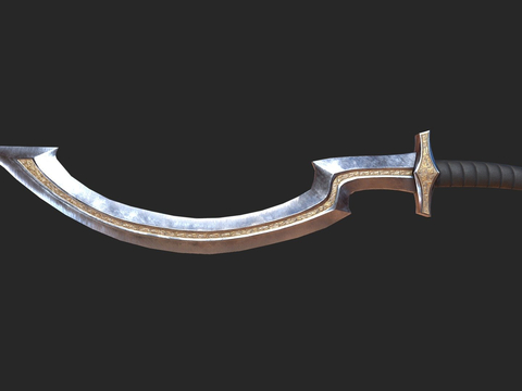 Egyptian Khopesh-steel version knife short knife blade