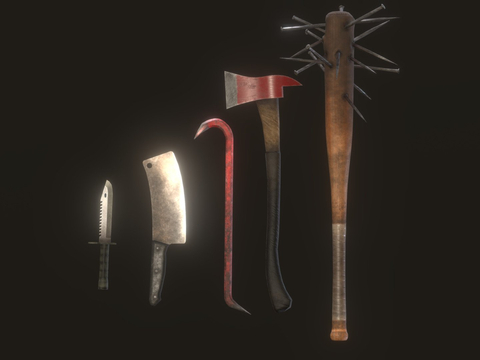 Axe Chopper Survival Melee Weapon Pack