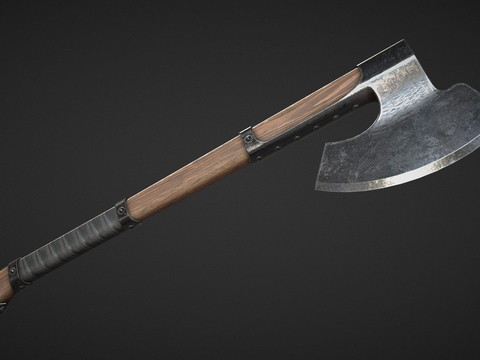 medieval battle axe