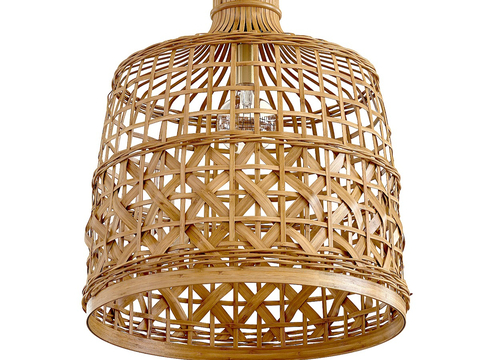 Quiet chandelier rattan chandelier