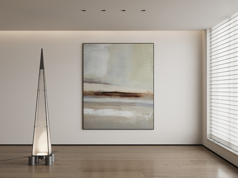 Quiet Painting Texture Painting Abstract Painting Hanging Painting