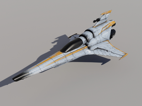 sci-fi frigate