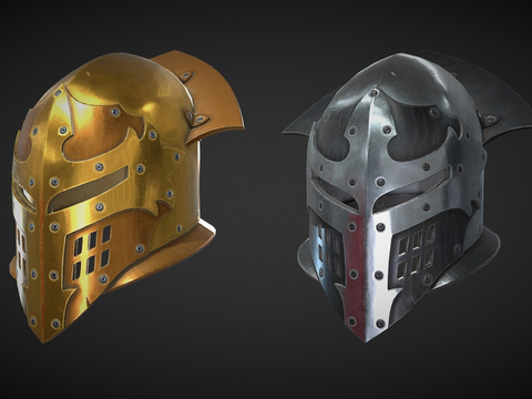 Modern Knight Helmet