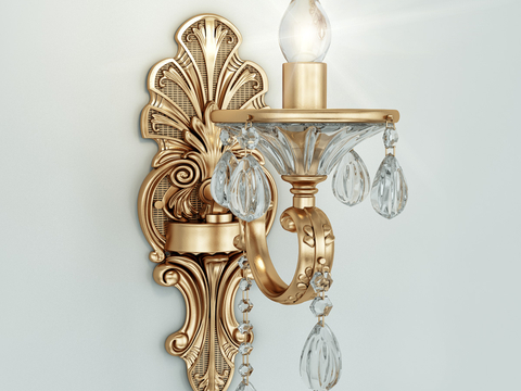 European-style wall lamp