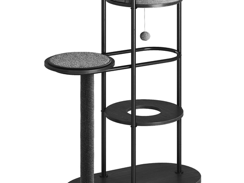 Pet appliance cat climbing rack