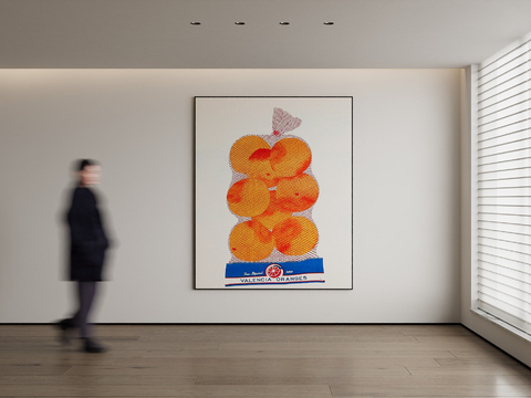 Modern Decorative Painting Fruit Hanging Painting