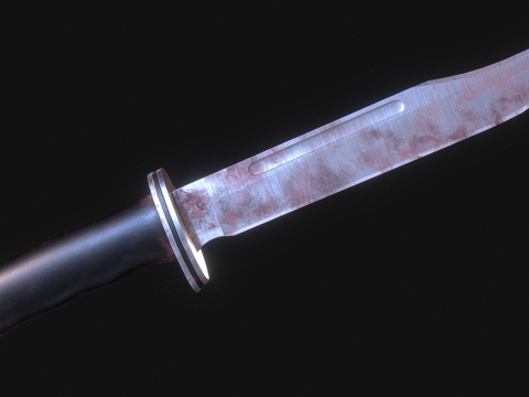 Modern grimace knife