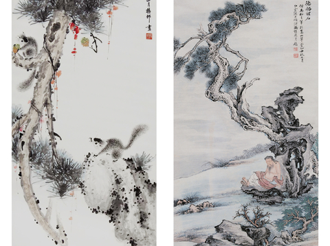 Chinese Landscape Painting Figure Painting Decorative Painting