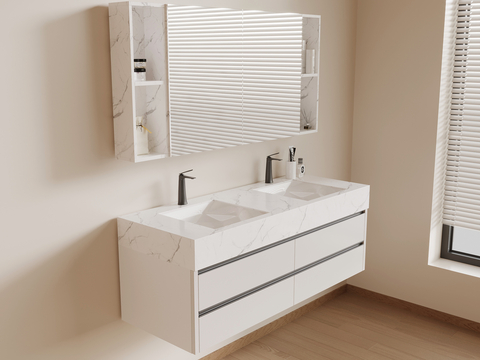 modern bathroom cabinet washstand