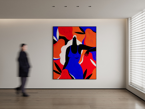 modern decorative painting abstract painting figure painting