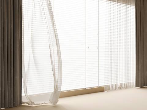 modern curtain gauze curtain