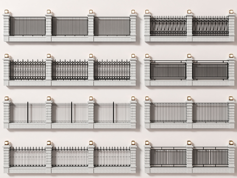 Wrought iron fence fence fence villa fence community fence